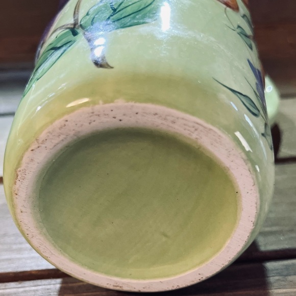 Claire Murray Fruit N’ Berries Oil and Vinegar Cruet Set Gibson Green - Picture 8 of 11